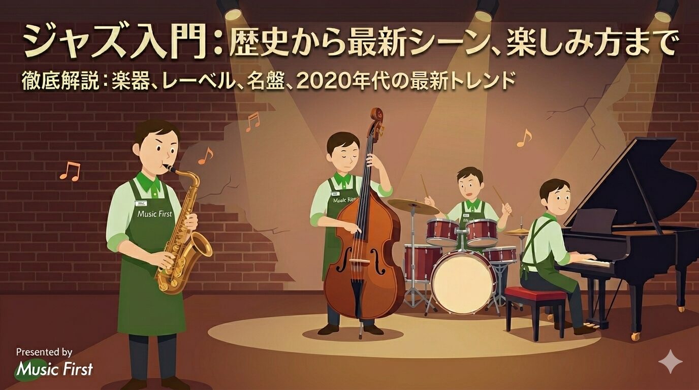 ジャズとは？歴史と特徴、名曲や代表レーベルまで詳しく解説！