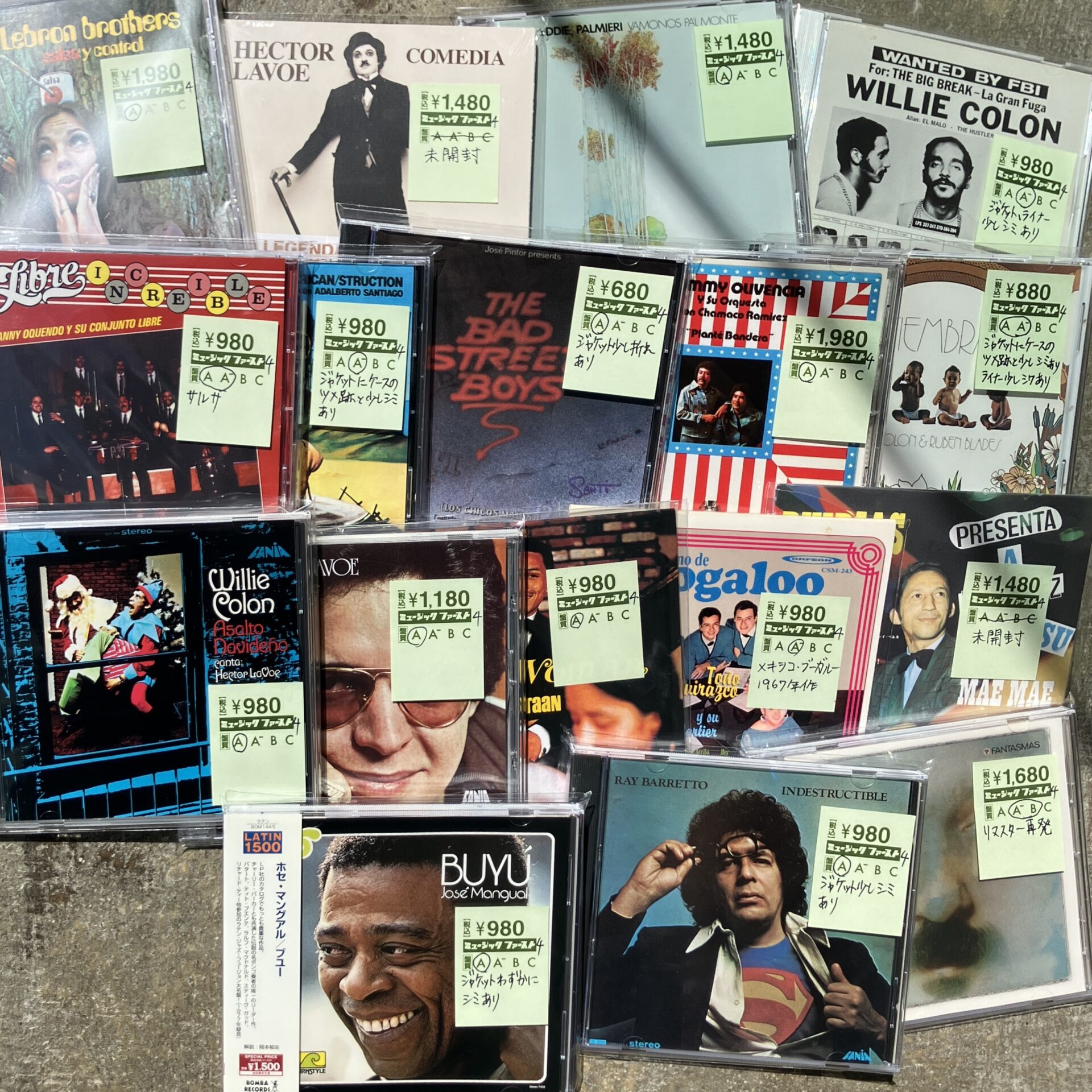 【新入荷】ラテン・サルサ/レゲエ/中南米/アフリカ産レア・グルーヴ等CD約40点入荷しました。