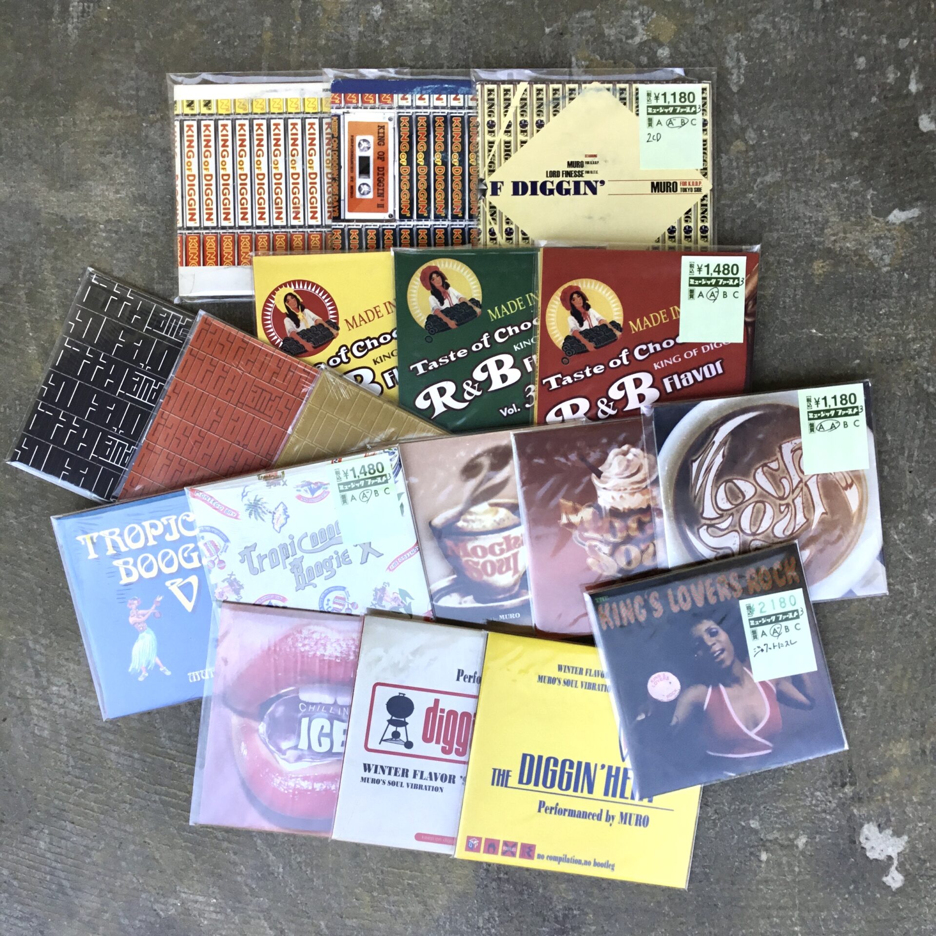 【特集コーナー新入荷】 MIX CD特集更新： MUROの手掛けたミックスを追加しました。