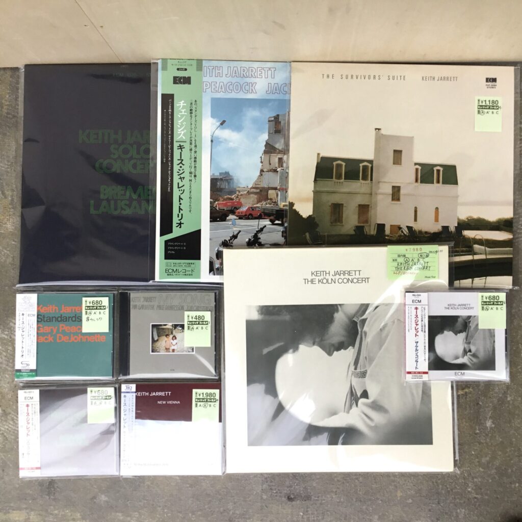 【特集コーナー新入荷】  Re: ECMその2 キース・ジャレットを再び追加しました。