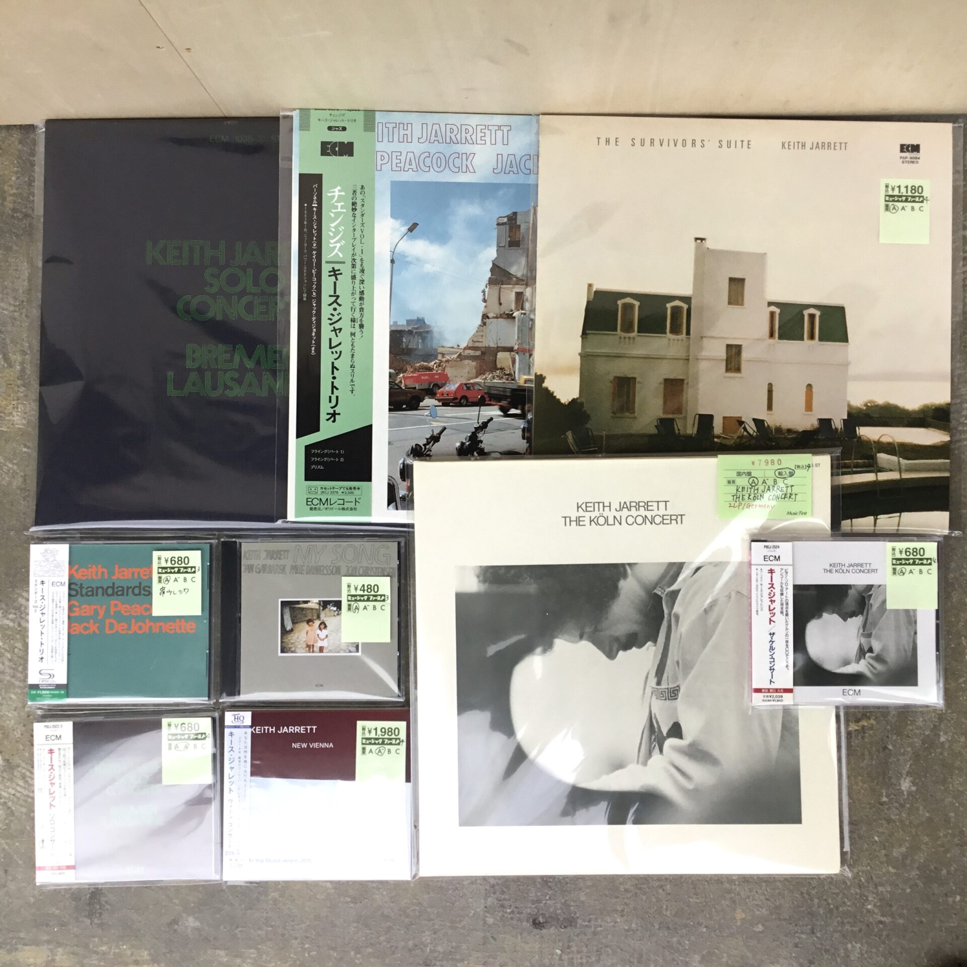 【特集コーナー新入荷】  Re: ECMその2 キース・ジャレットを再び追加しました。