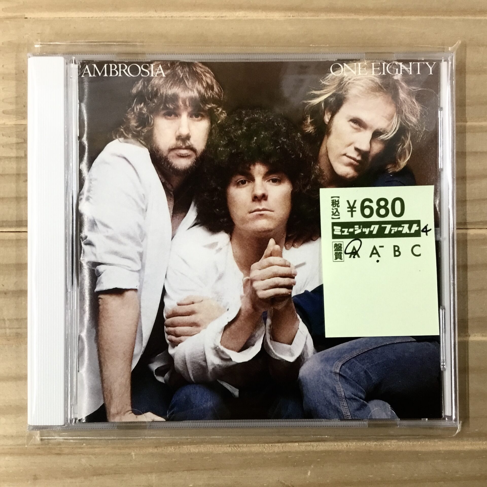 【本日のおすすめ】  Ambrosia / One Eighty (1980)