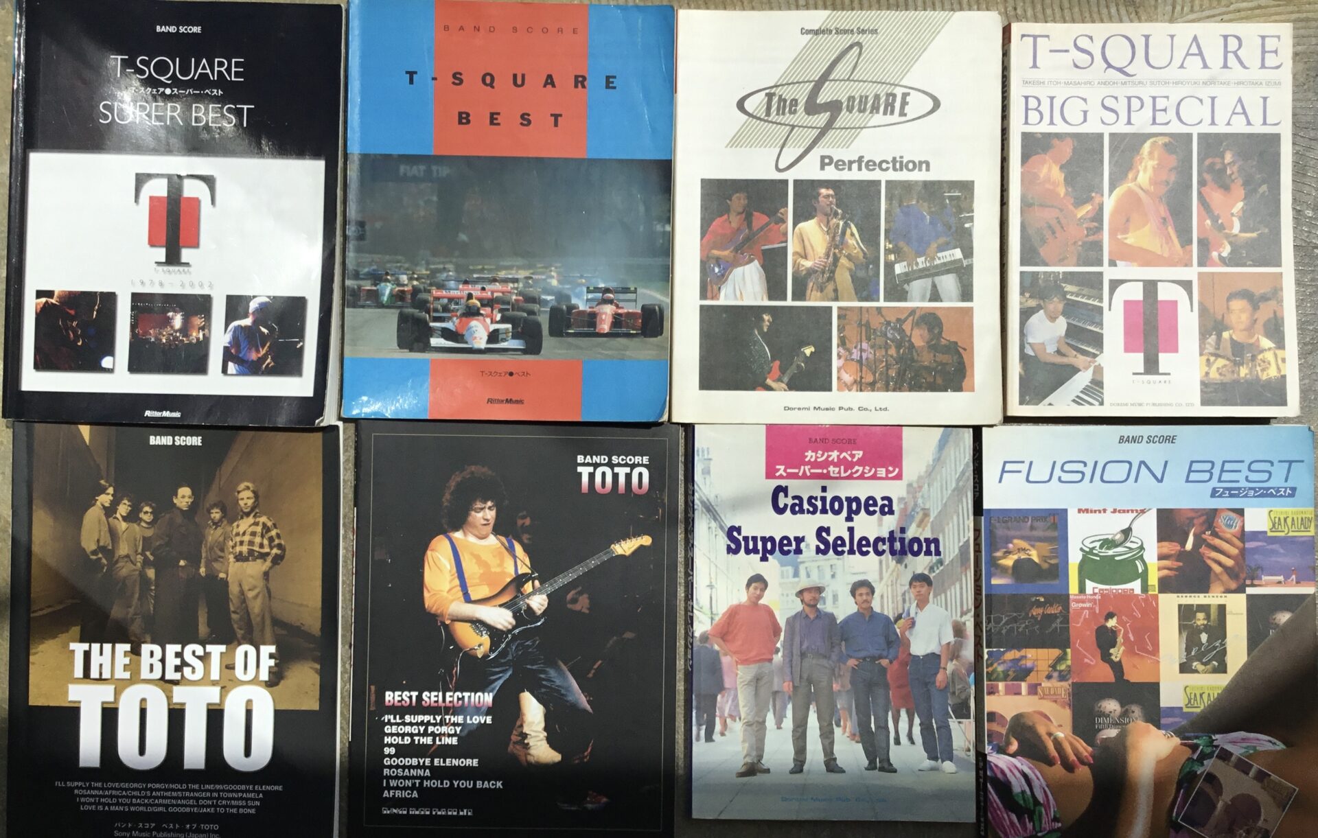 【新入荷情報】フュージョン・ライクなバンドスコアが数冊入荷いたしました。