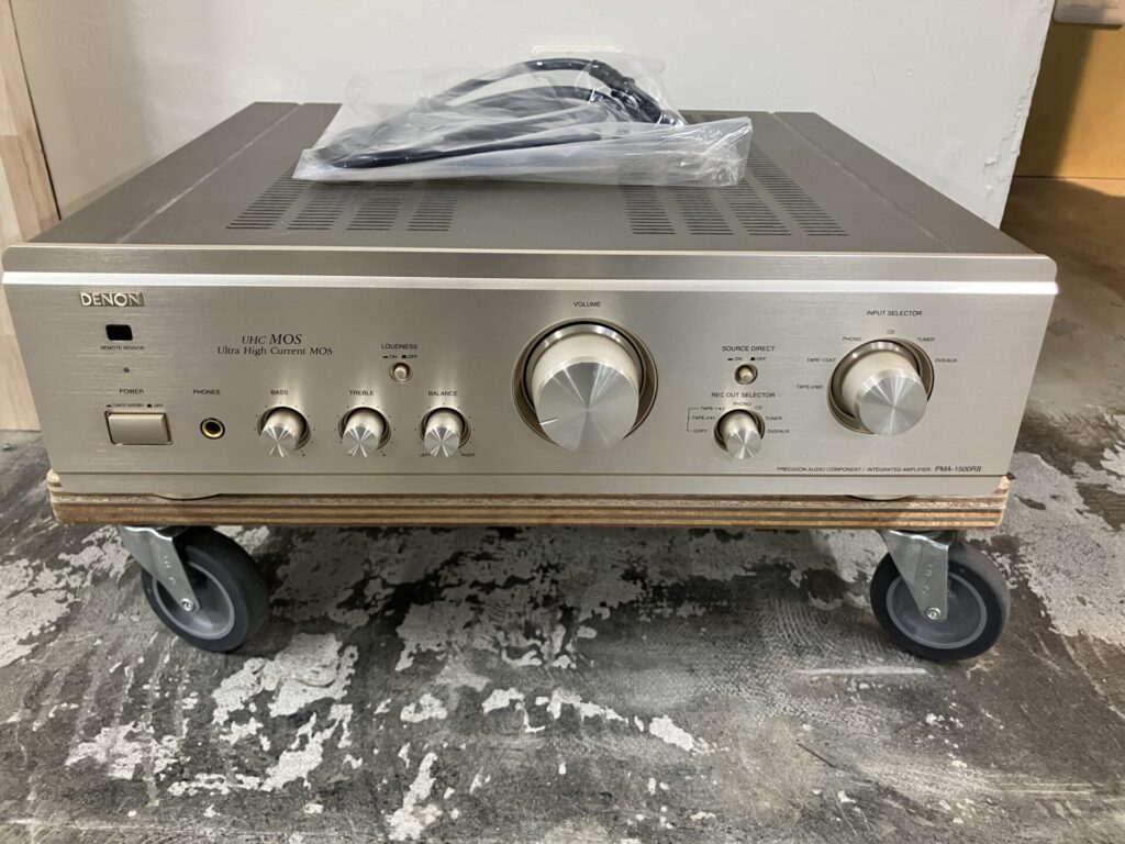 【オーディオ】DENON PMA-1500RII (リモコン欠品)