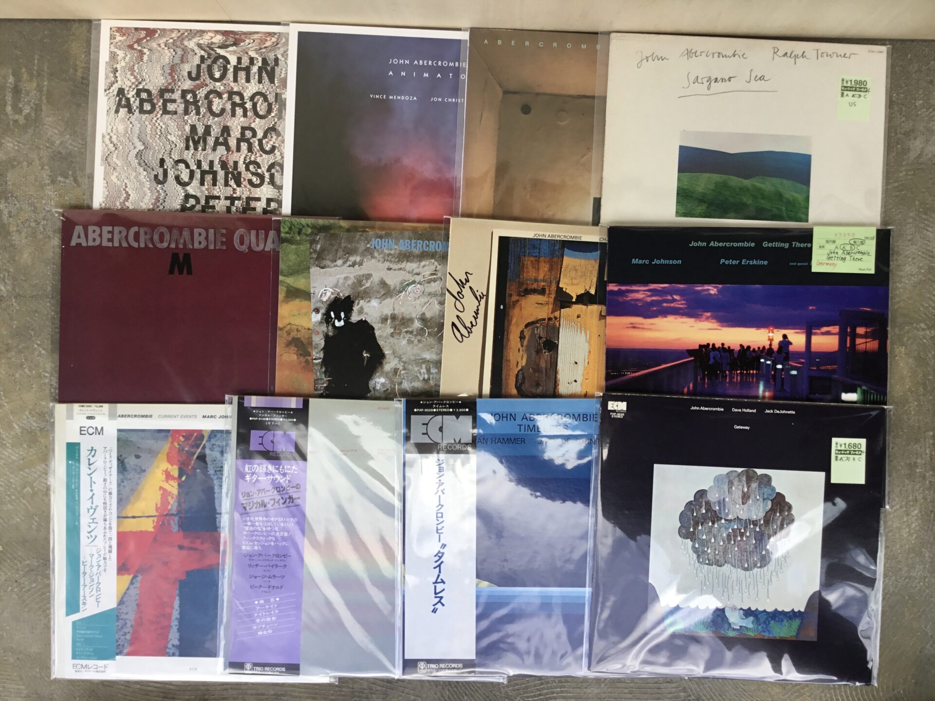 【特集コーナー新入荷】 Re: ECMその4。ジョン・アバークロンビーを再び追加しました。