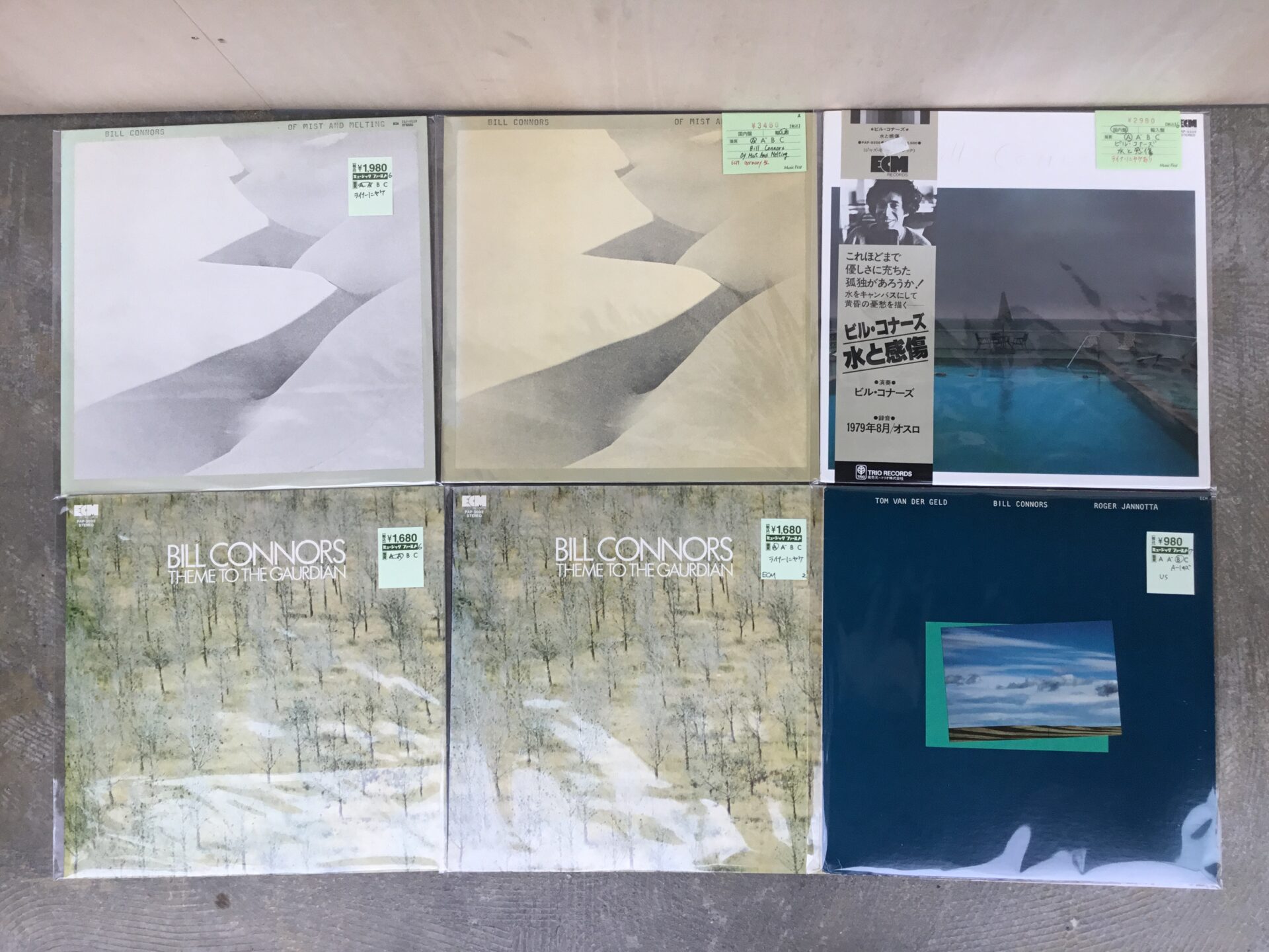 【特集コーナー新入荷】 ECM特集更新：ビル・コナーズ を追加しました。