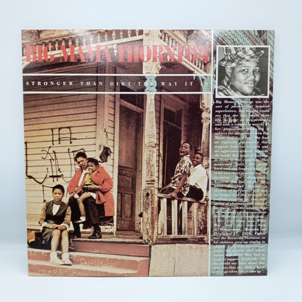 【LP】Big Mama Thornton / Stronger Than Dirt/The Way It Is (CDX 24)