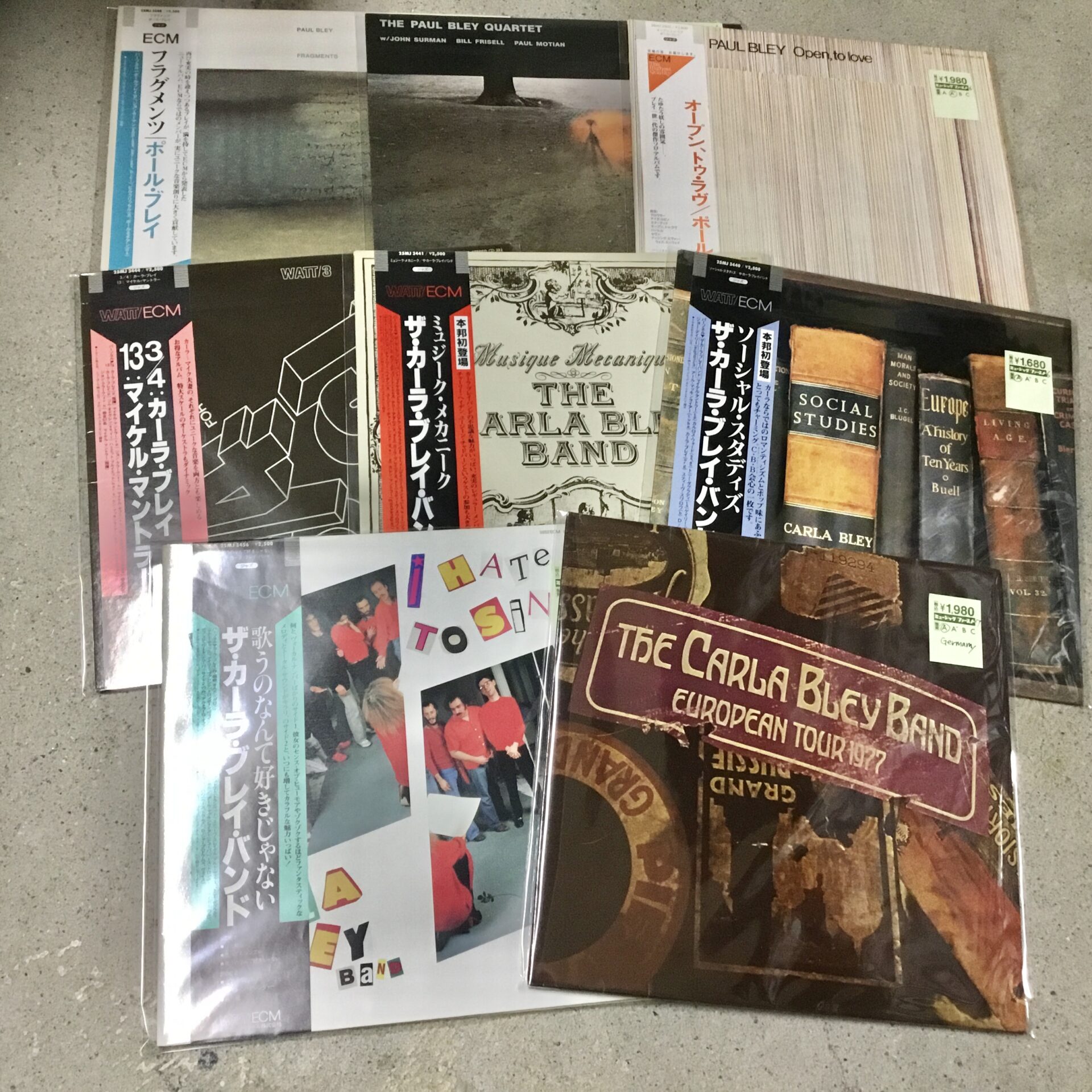 【特集コーナー新入荷】 ECM特集更新：カーラ・ブレイ＆ポール・ブレイを追加しました。