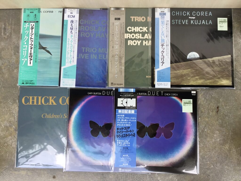 【特集コーナー新入荷】 Re: ECMその6：チック・コリア＆ゲイリー・バートンを再び追加しました。