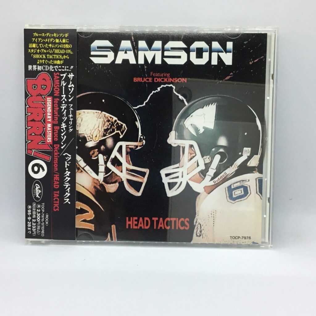 【CD】サムソン フューチャリング・ブルース・ディッキンソン / ヘッド・タクティクス (TOCP7976) 帯付