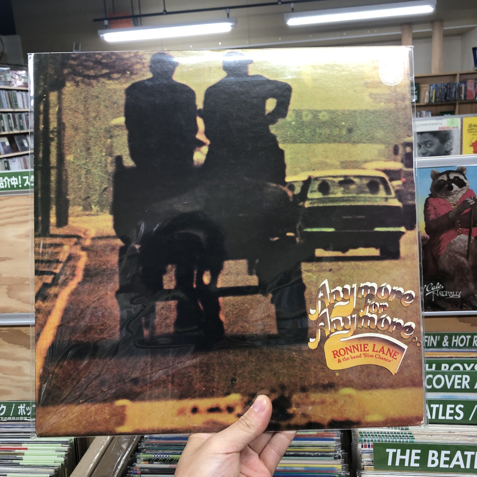 【本日のオススメ】Ronnie Lane & The Band Slim Chance / Anymore For Anymore(1974)