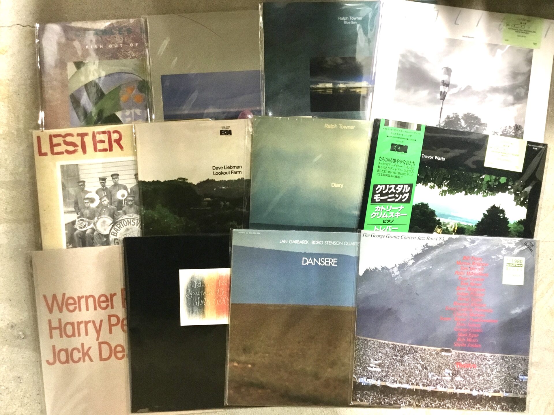 【特集コーナー新入荷】 ECM特集更新：LP20枚追加しました。