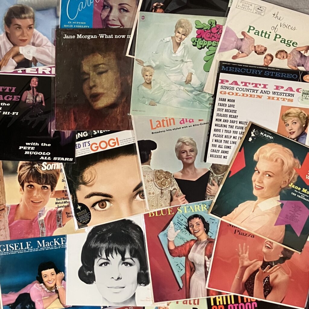 【新入荷情報】50年代後半〜60年代 女性ヴォーカル／ポピュラー LP入荷しました。