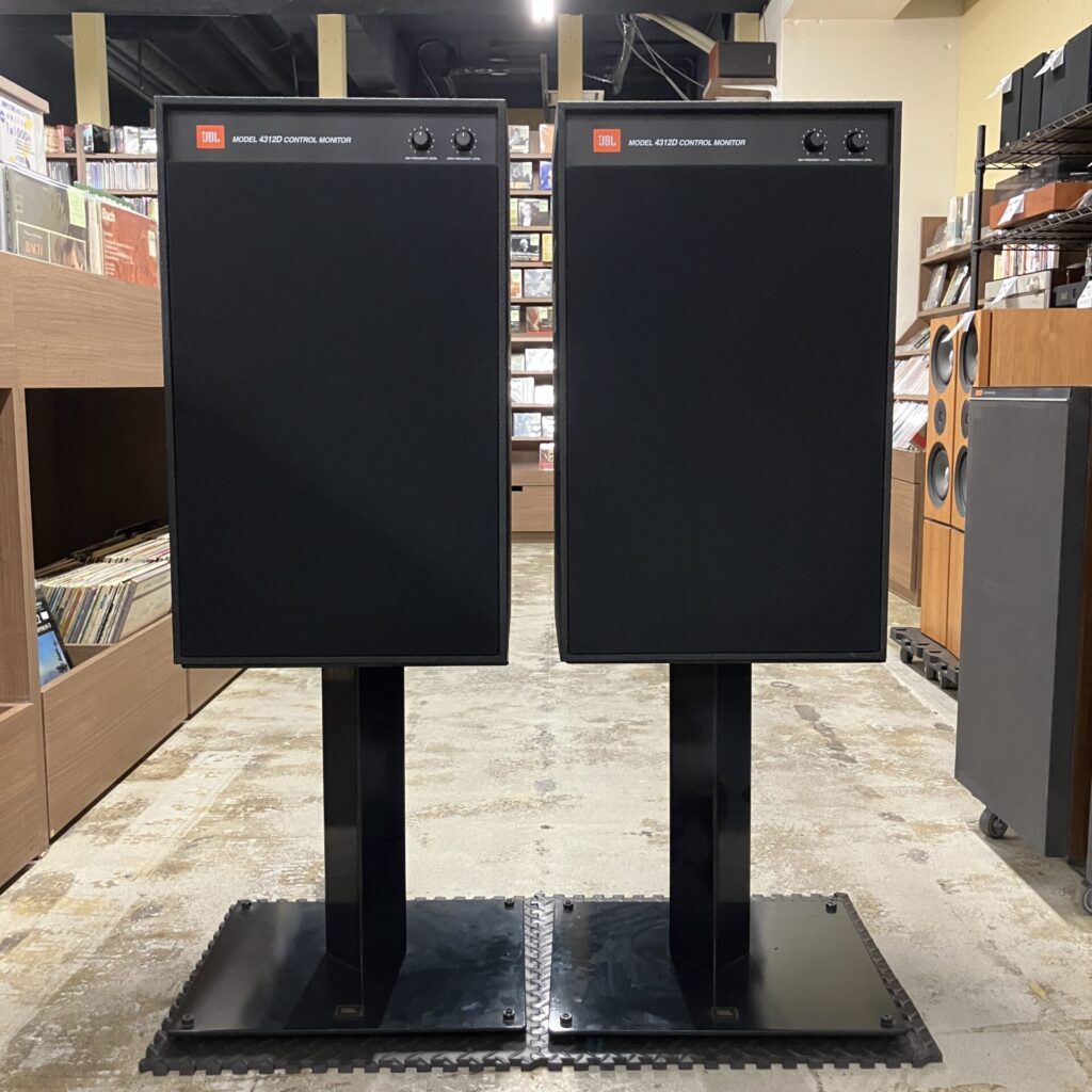 【オーディオ】JBL 4312D スピーカーペア、JBL JS-250 スピーカースタンドペア